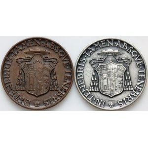 Vatican, set of medals from 1963, Sede Vacante, (2 pieces)