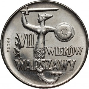 PRL, 10 zloty 1965, Seven hundred years of Warsaw 