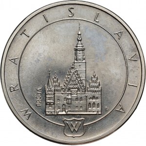 PRL, 1000 zloty 1987, Wroclaw, PRÓBA, nickel