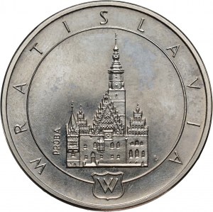 PRL, 1000 zloty 1987, Wroclaw, PRÓBA, nickel