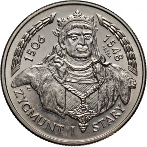 III RP, 20000 złotych 1994, Zygmunt I Stary, PRÓBA, nikiel
