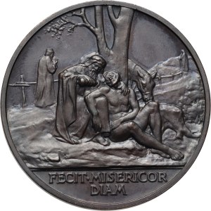 Vatican, 1946 medal, Pius XII, Good Samaritan