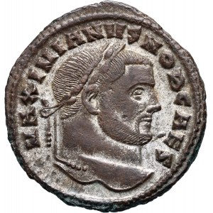 Cesarstwo Rzymskie, Galeriusz jako Cezar 293-305, follis, Kartagina