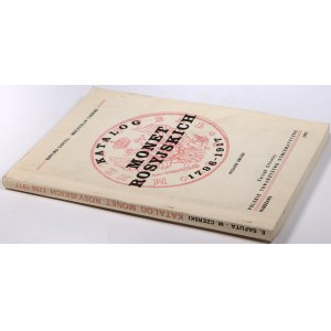 E. Safuta, M. Czerski, Katalog Monet Rosyjskich 1796-1917, Warszawa 1991