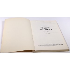 E. Safuta, M. Czerski, Katalog Monet Rosyjskich 1796-1917, Warszawa 1991