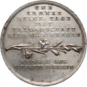 Germany, silver allegorical medal