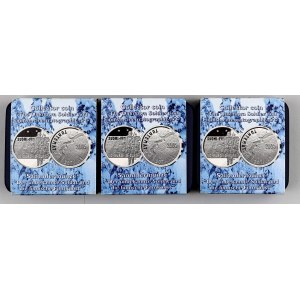 Finland, set of 10 Euro collectors coins, 2005, (3 pieces)