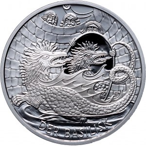 Austria, 10 Euro 2009, Basilisk