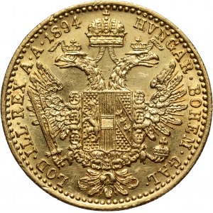 Austria, Franz Joseph I, Ducat 1894, Vienna