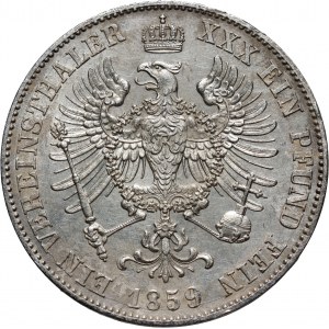 Germany, Prussia, Friedrich Wilhelm IV, Thaler 1859 A, Berlin