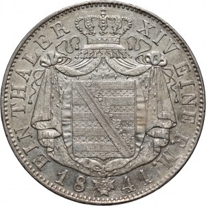 Nemecko, Sasko, Frederick August II, 1841 G thaler, Dresden