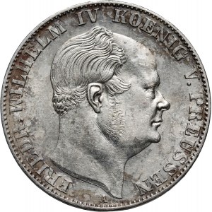 Germany, Prussia, Wilhelm I, Thaler 1860 A, Berlin