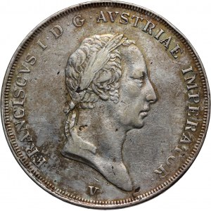 Austria, Italy, Lombardy-Venetia, Franz I, Scudo 1822 V, Venice