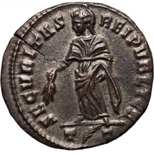 Roman Empire, Helena, Follis 337-340, Ticinum