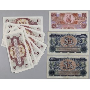 Great Britain, Military banknote set, (13 pieces)