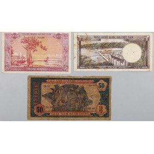 Vietnam, 10-100 Dong banknotes set, (3 pieces)