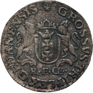 Stanisław August Poniatowski, trojak 1765 REOE, Gdańsk