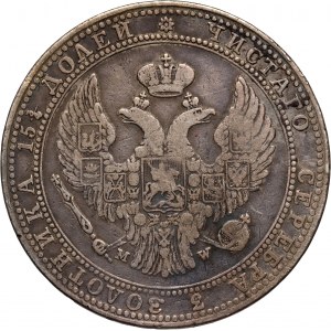 Zabór rosyjski, Mikołaj I, 3/4 rubla = 5 złotych 1835 MW, Warszawa