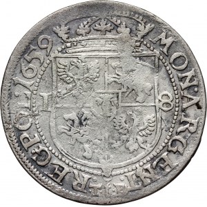 Jan II Kazimierz, ort 1659 TLB, Kraków