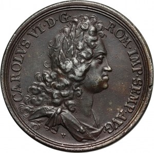 Austria, Charles VI, medal from 1717, Conquest of Belgrade