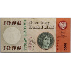 PRL, 1000 złotych 29.10.1965, seria A