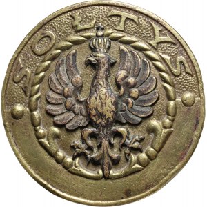 Poland, Second Republic of Poland, badge of Soltys, Lopienski Brothers Warsaw