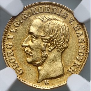 Germany, Hannover, George V, 2.5 Thaler 1853B