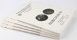 Warsaw Numismatic Center (WCN), set of auction catalogs from 2003-2012, (4 items)