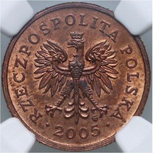 III RP, 5 groszy 2005, PRÓBA w miedzi, Warszawa