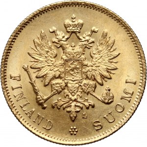 Finland, Nicholas II, 10 Mark 1904 L, Helsinki