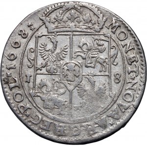 Jan II. Kazimierz, ort 1668 TLB, Bydgoszcz