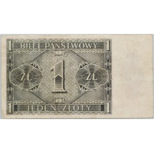 II RP, 1 złoty 1.10.1938, seria IF