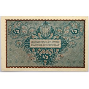 II RP, 1/2 Polish mark 7.02.1920