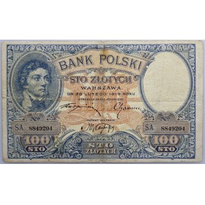 II RP, 100 złotych 28.02.1919, seria S.A.