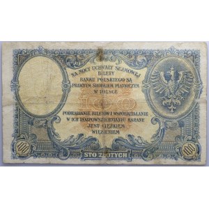 II RP, 100 złotych 28.02.1919, seria S.A.
