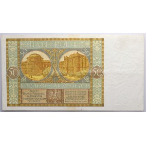 II RP, 50 zloty 1.09.1929, DJ series.