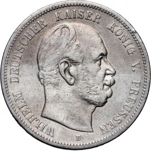 Germany, Prussia, Wilhelm I, 5 Mark 1876 B, Hannover
