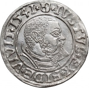 Ducal Prussia, Albert Hohenzollern, penny 1541, Königsberg