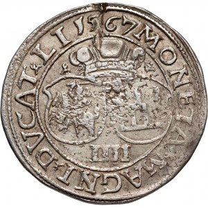 Zygmunt II August, czworak 1567, Wilno