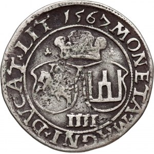 Zygmunt II August, czworak 1567, Wilno