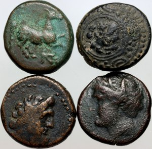 Greece, coin set, (4 pieces)