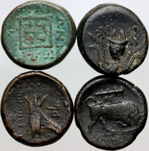 Greece, coin set, (4 pieces)