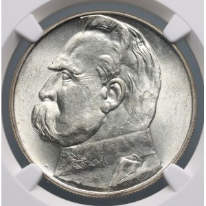 II RP, 10 złotych 1936, Józef Piłsudski