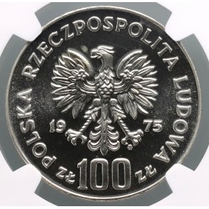 PRL, 100 złotych 1975, Helena Modrzejewska