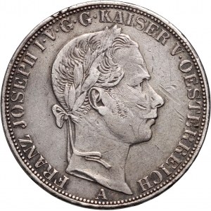 Austria, Franz Joseph I, Thaler 1861 A, Vienna