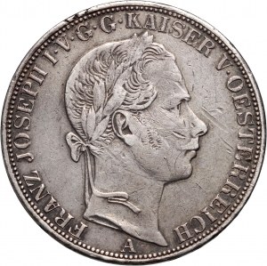 Austria, Franz Joseph I, Thaler 1861 A, Vienna