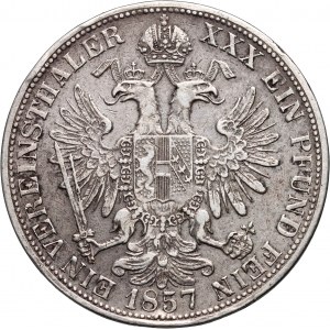 Austria, Franz Joseph I, Thaler 1857 A, Vienna