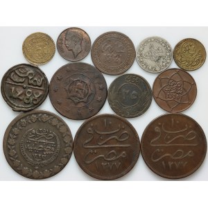 World, coin set, (12 pieces)
