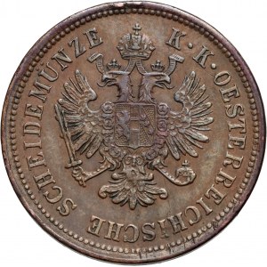 Austria, 4 kreuzer 1861 E, Karlsburg
