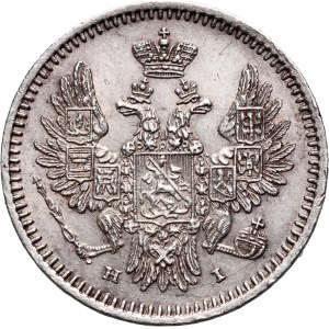 Russia, Nicholas I, 5 Kopecks 1853 СПБ НІ, St. Petersburg